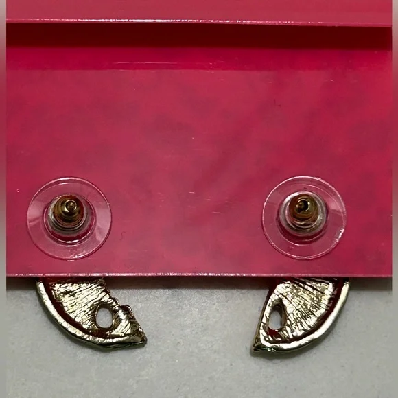 Betsey Johnson Gorgeous sparkling watermelon earrings - Picture 4 of 4